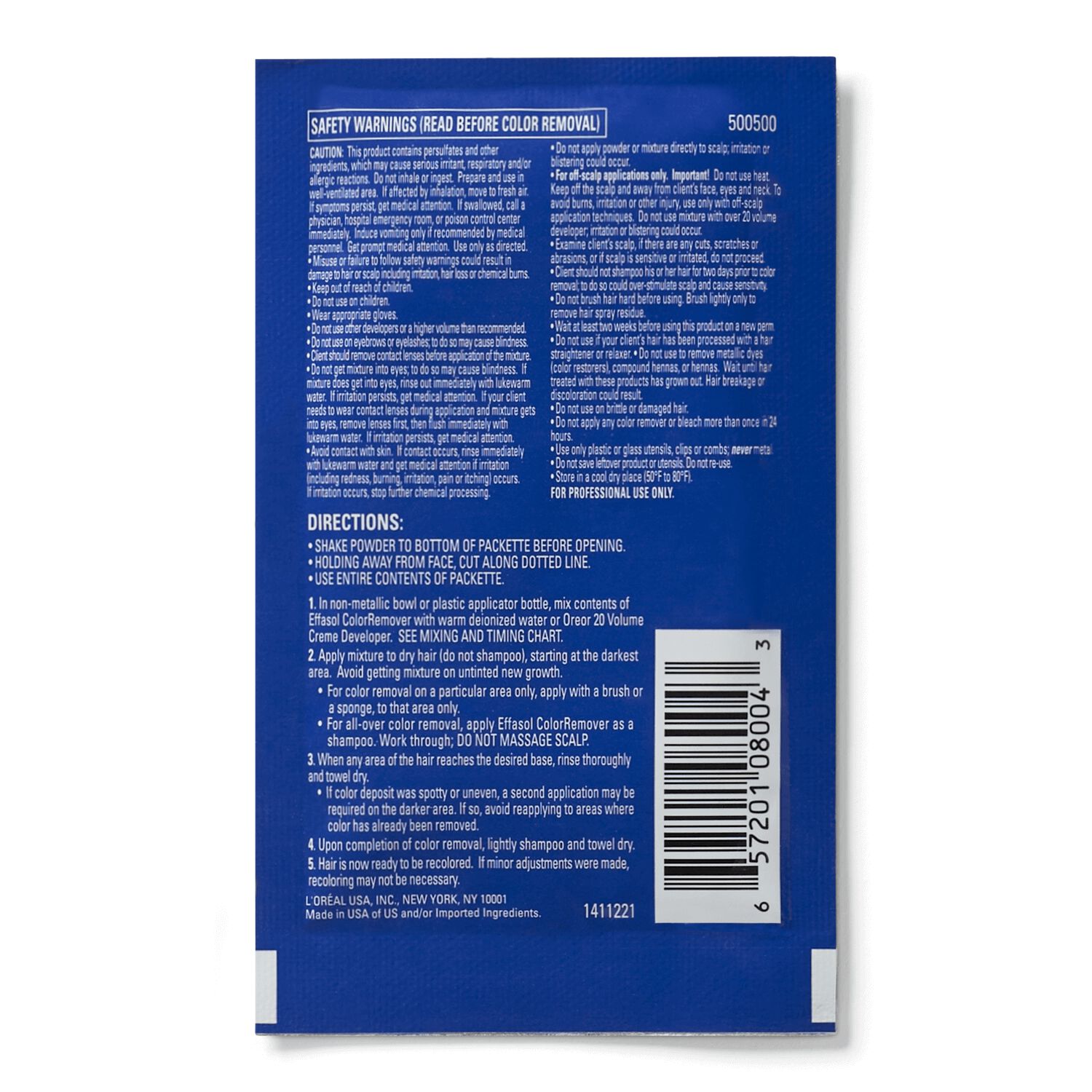 L'Oreal Technique Effasol Color Remover