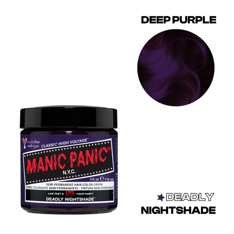 Deadly Nightshade Semi Permanent Cream Hair Color