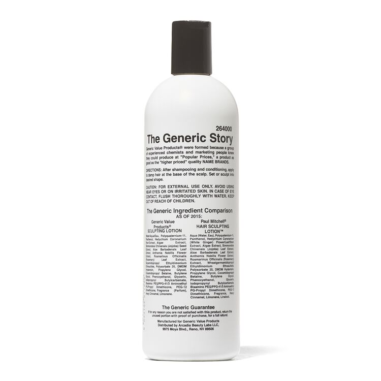 Gvp Sculpting Lotion Compare To Paul Mitchell Hair Sculpting Lotion