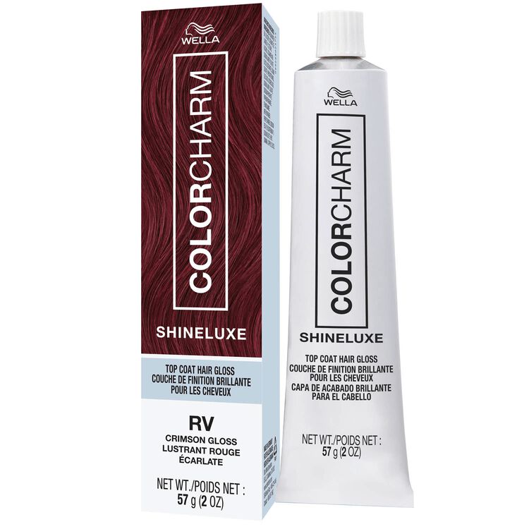 ShineLuxe Top Coat Hair Gloss RV Crimson Gloss