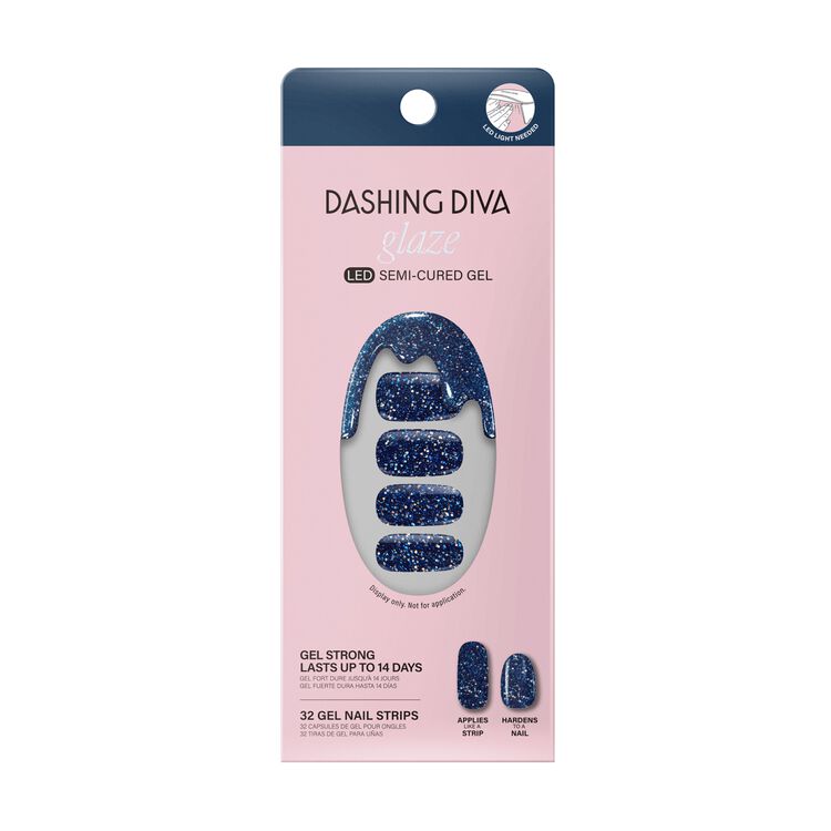 Sparkling Sea Semi-Cured Art Gel Strips