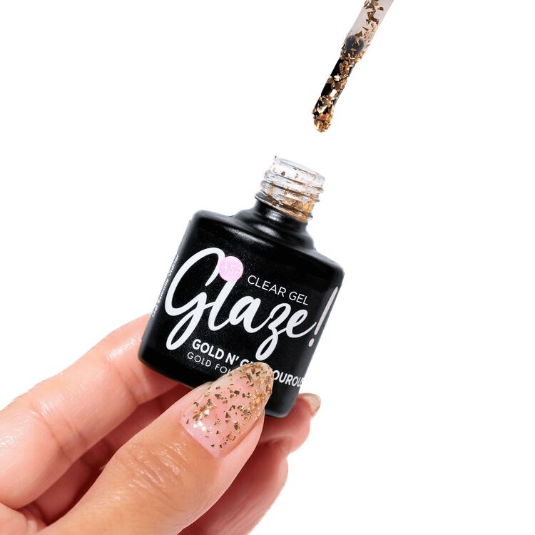 Gold N' Glamourous Soak Off Gel Polish GLAZE