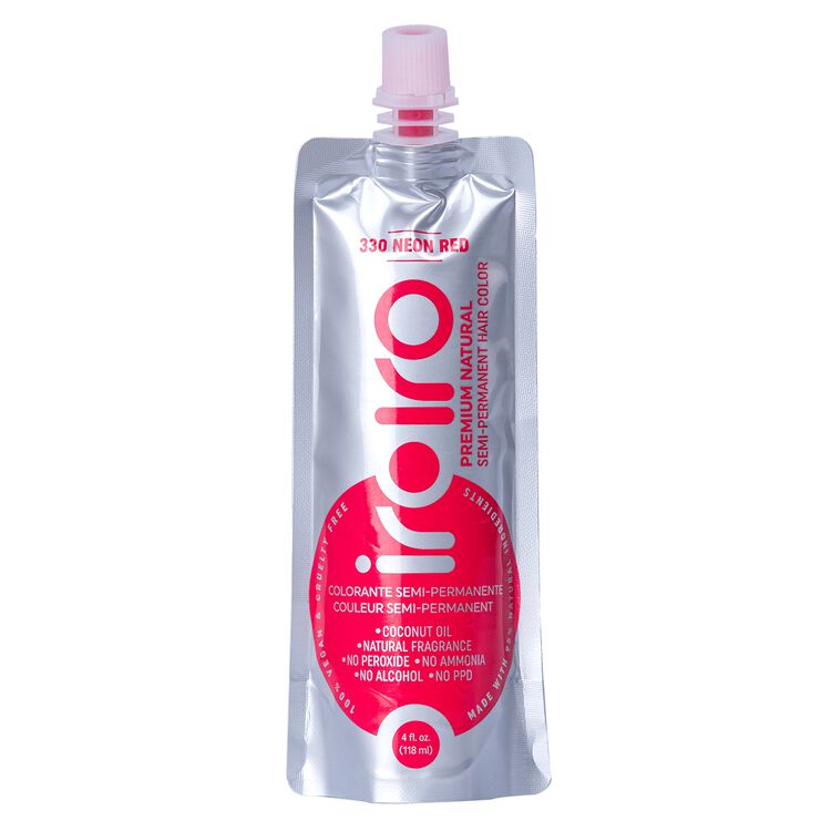 330 Neon Red Premium Natural Semi Permanent Hair Color