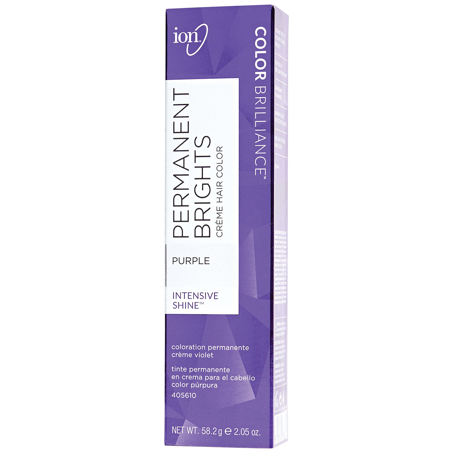 ion Color Brilliance Permanent Brights Creme Hair Color Purple
