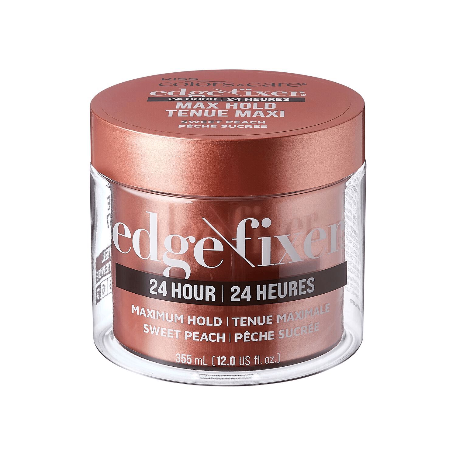 Sweet Peach Maximum Hold Edge Fixer 12 oz