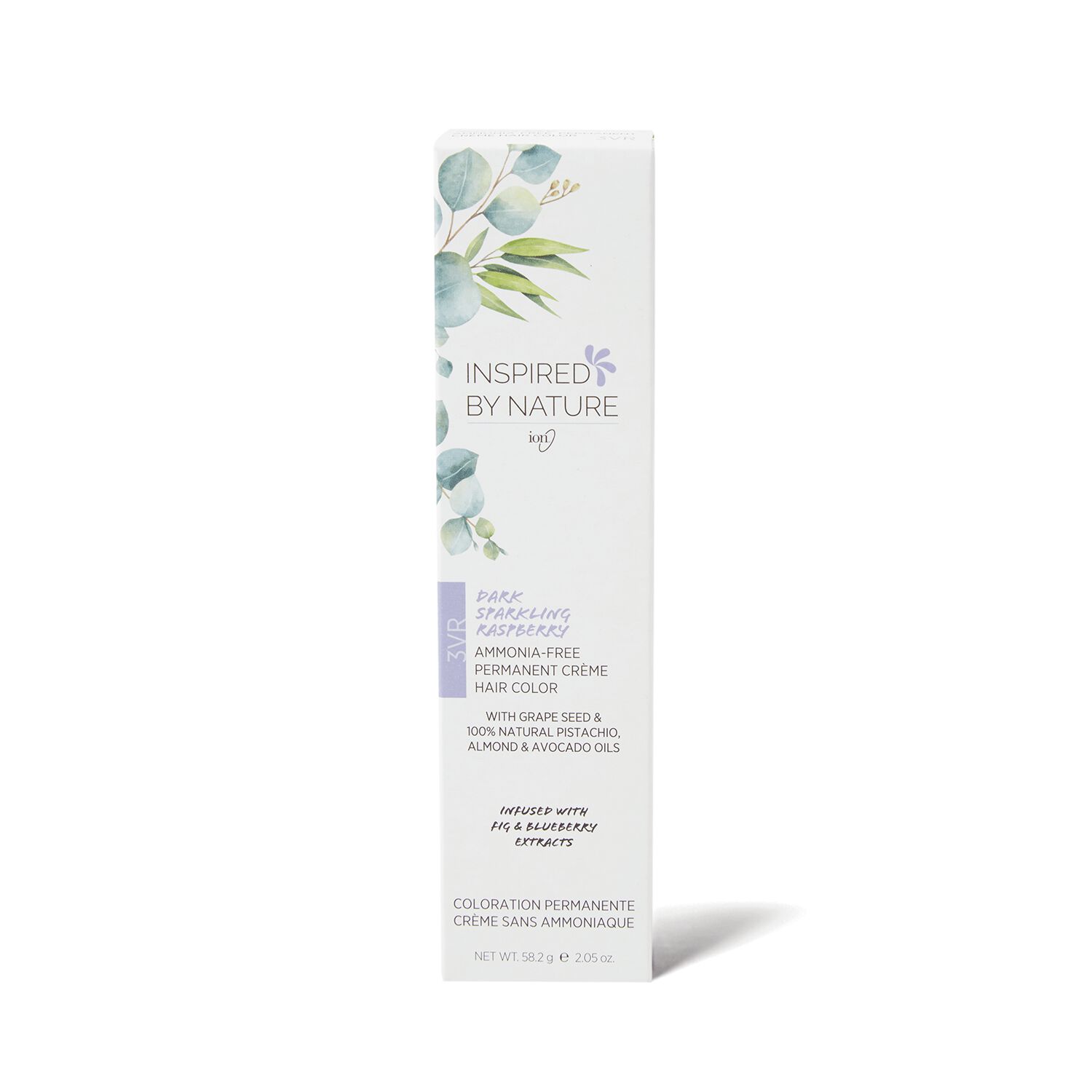 Inspired By Nature Ammonia-Free Permanent Hair Color Dark Sparkling ...