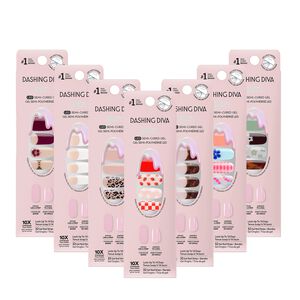 Glaze Semi-cured Gel Nail Strips