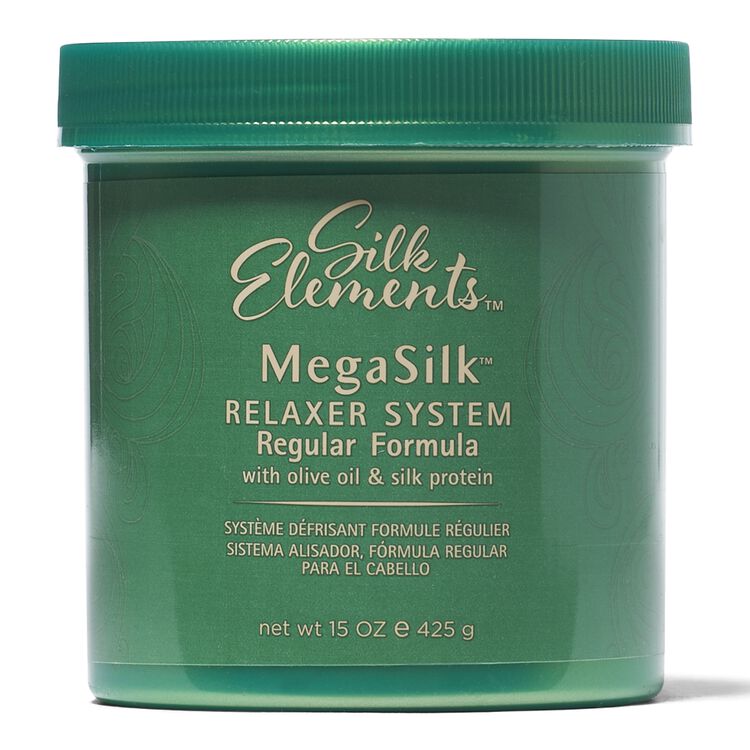 Silk Elements Megasilk Olive Oil Relaxer Regular 15 Oz