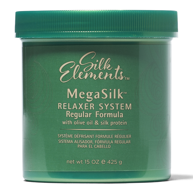 Silk Elements Megasilk Olive Oil Relaxer Regular 15 Oz