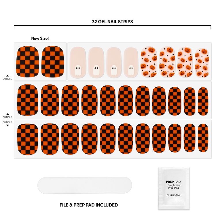 Gloss Ghost 'n Games Gel Nail Polish Strips