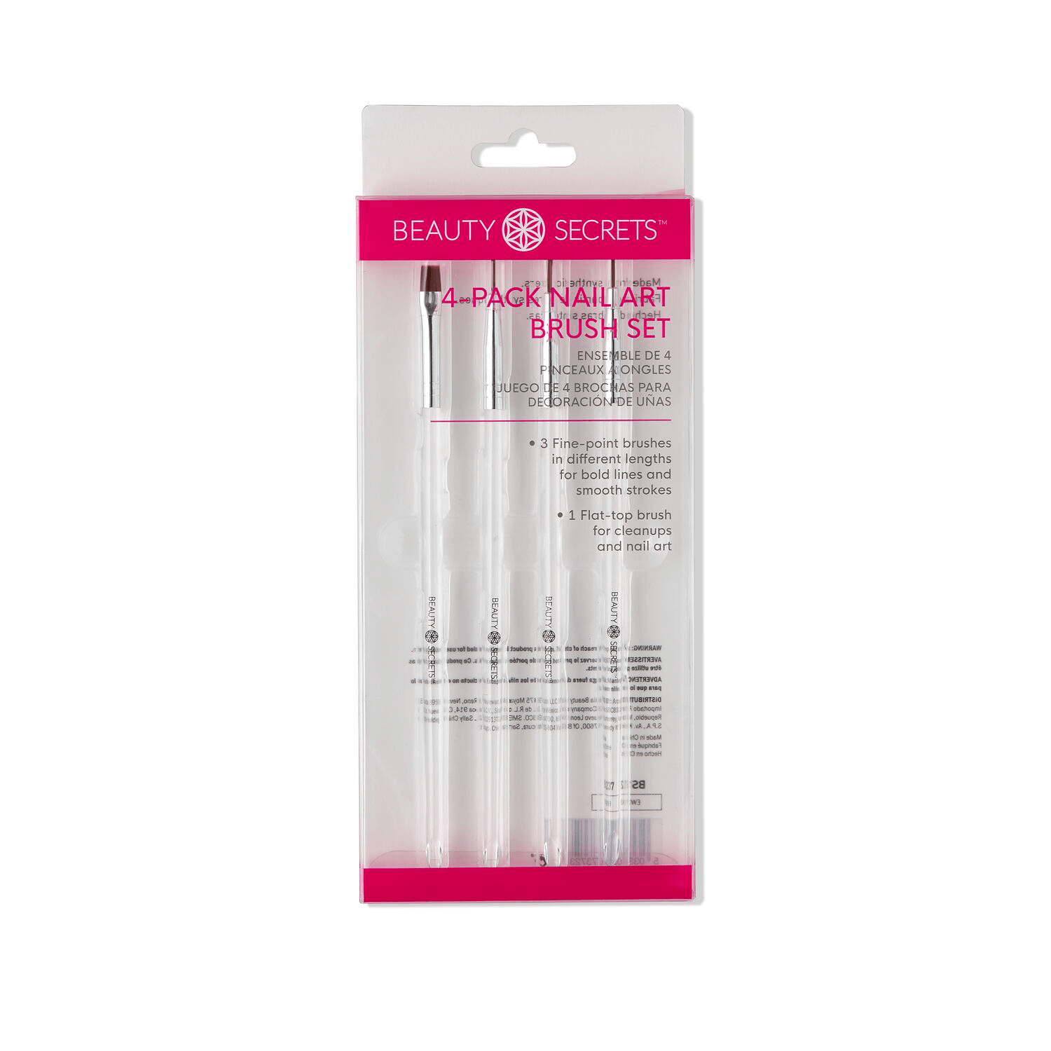 Beauty Secrets Nail Art Brush - Thumbnail 4