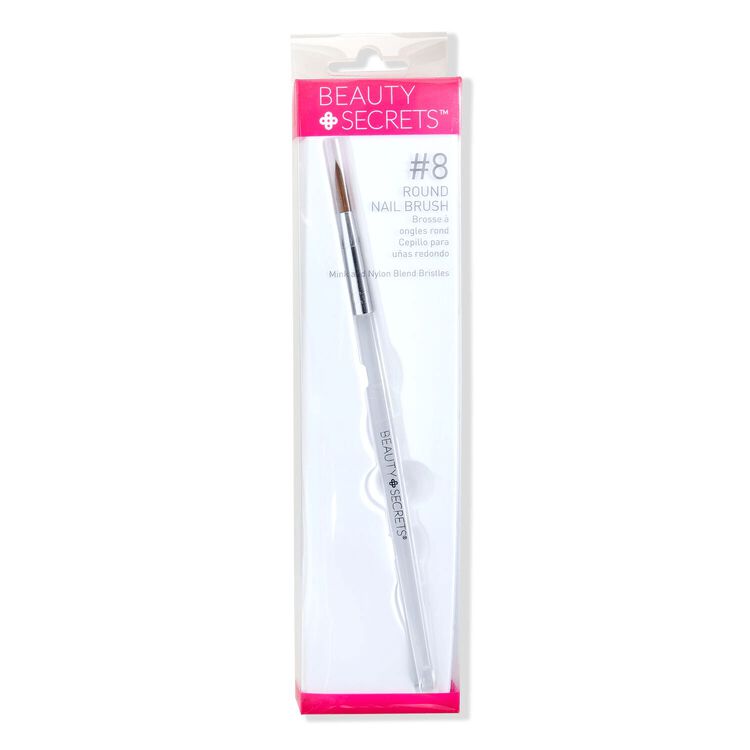 Beauty Secrets 8 Round Sculpt Nail Brush Acrylic Brush Sally Beauty