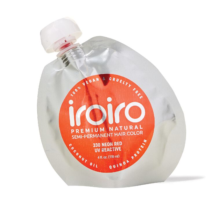 Iroiro 330 Neon Red Premium Natural Semi Permanent Hair Color