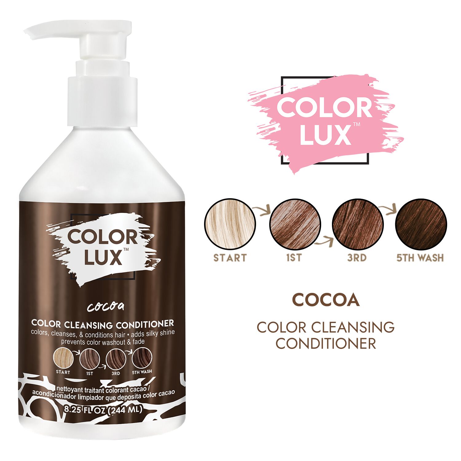 Color Lux Color Cleansing Conditioner Cocoa Color Protection