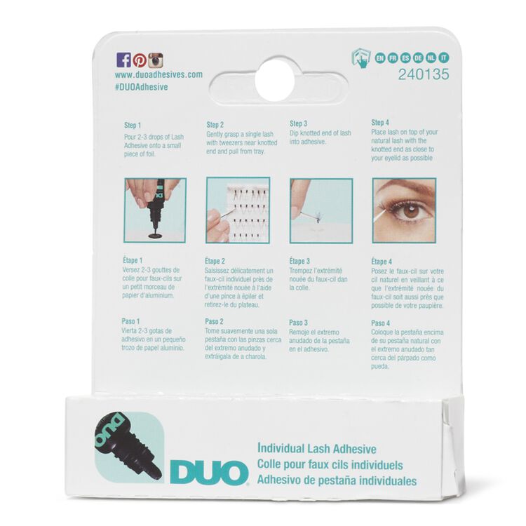 Duo Dark Individual Adhesive