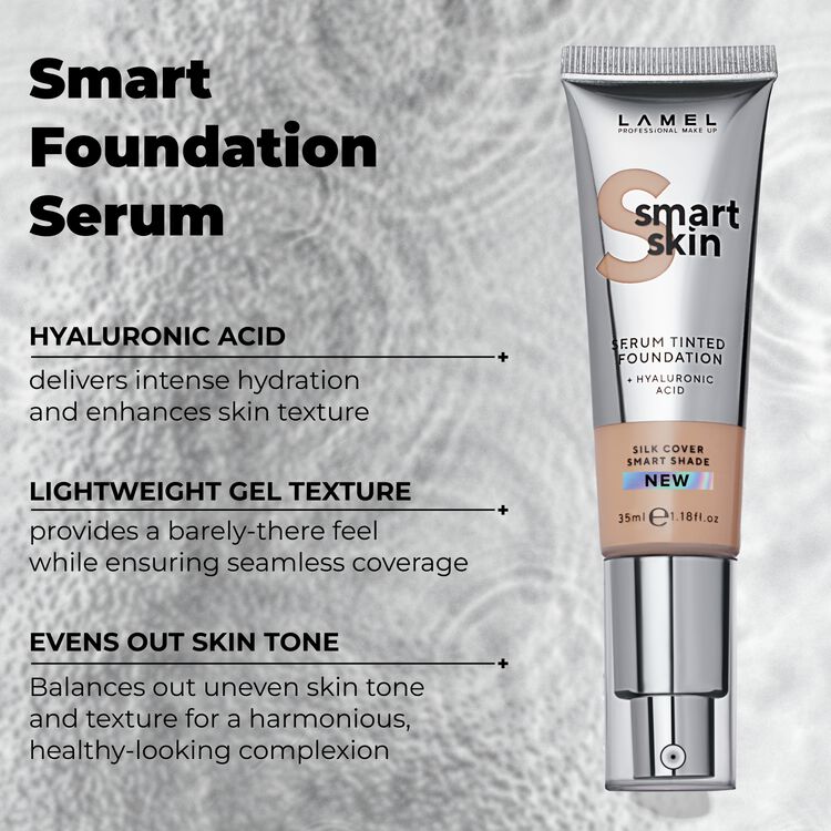 Smart Skin Serum Tinted Foundation Ivory