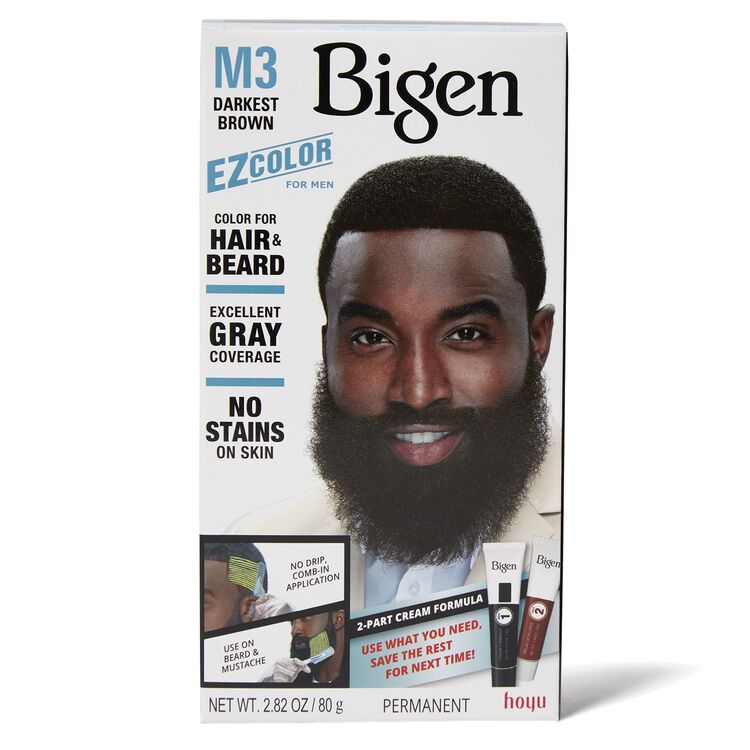 Men S Ez Permanent Hair Color M3 Darkest Brown