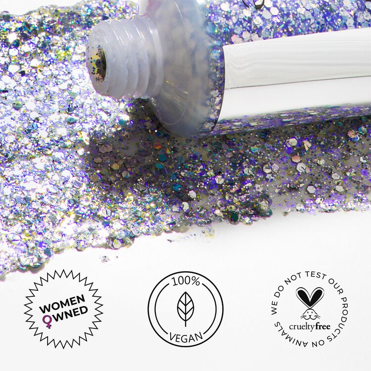 INSTA Glitter Bomb For Face and Body Silver