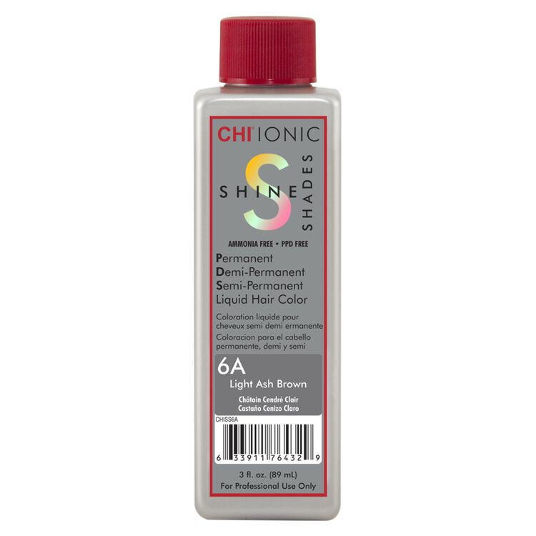 Ionic Shine Shades 6A Light Ash Brown