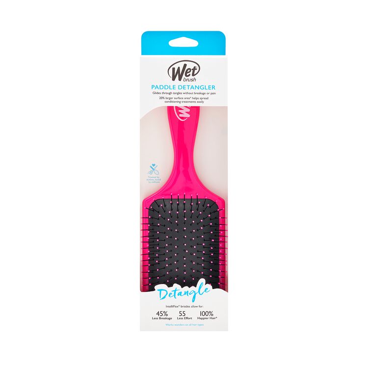 Pink Paddle Brush