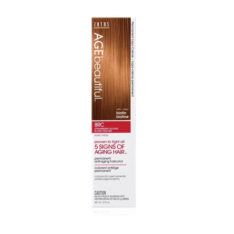 8rc Strawberry Blonde Permanent Liqui Creme Hair Color