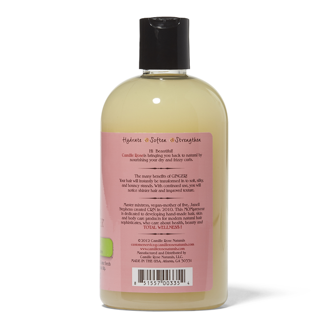 Camille Rose Naturals Sweet Ginger Cleansing Rinse Shampoo Textured
