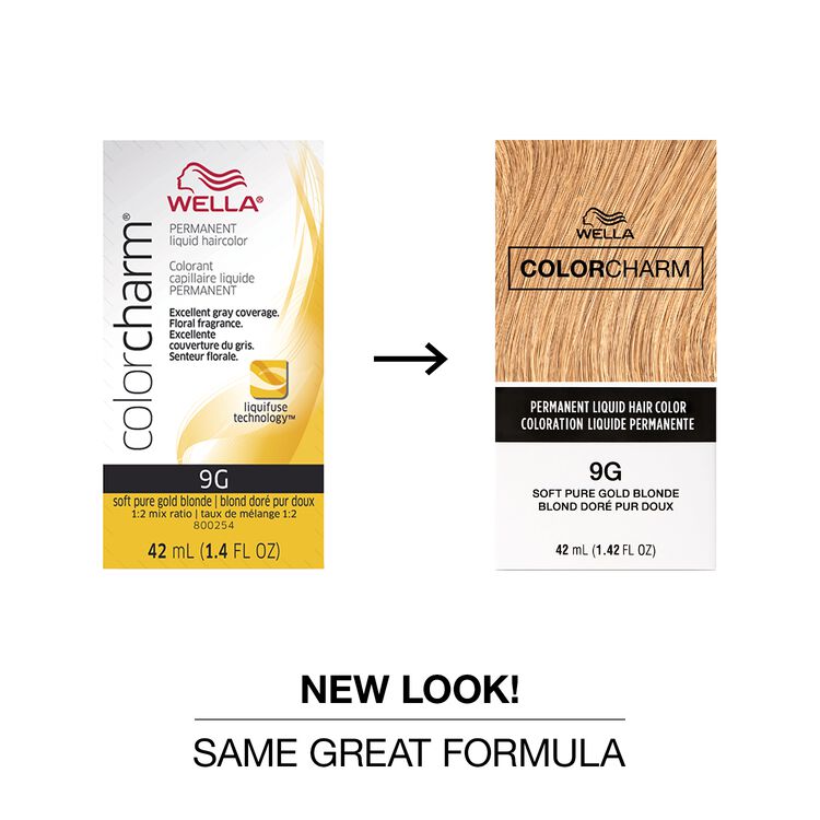 9G Soft Pure Gold Blonde Permanent Liquid Hair Color