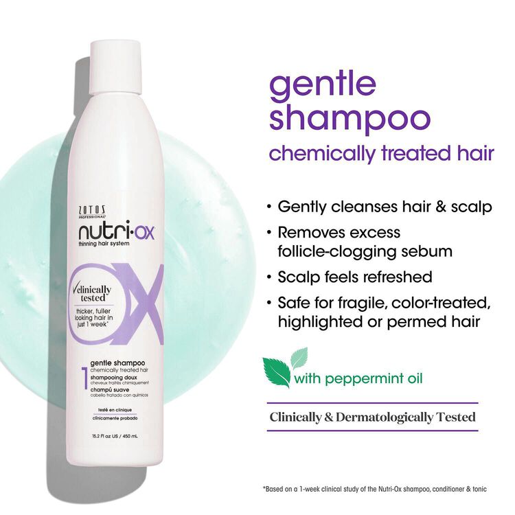 Gentle Shampoo Chemically Treated Hair 15.2 oz