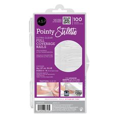 ASP Pointy Stiletto Full Coverage Tips (100 ct) ASP Pointy Stiletto Full Coverage Tips (100 ct)