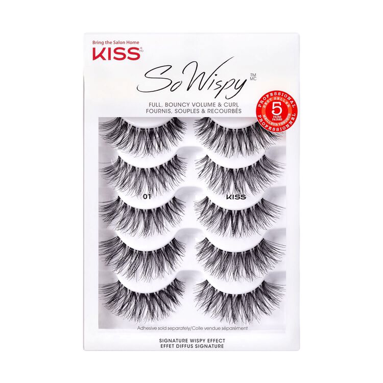So Wispy False Eyelashes 5-Pair Multipack #01