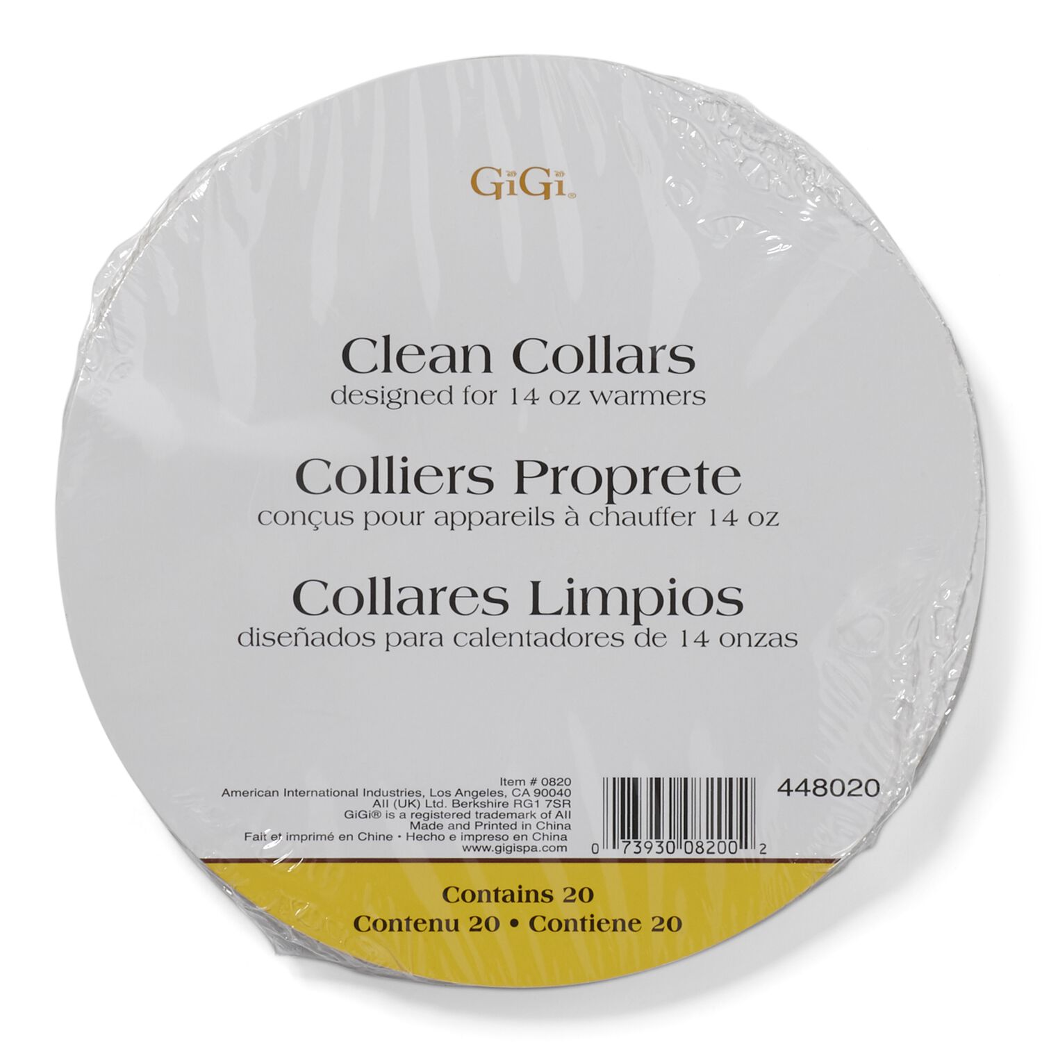 GiGi Wax Warmer Clean Collars
