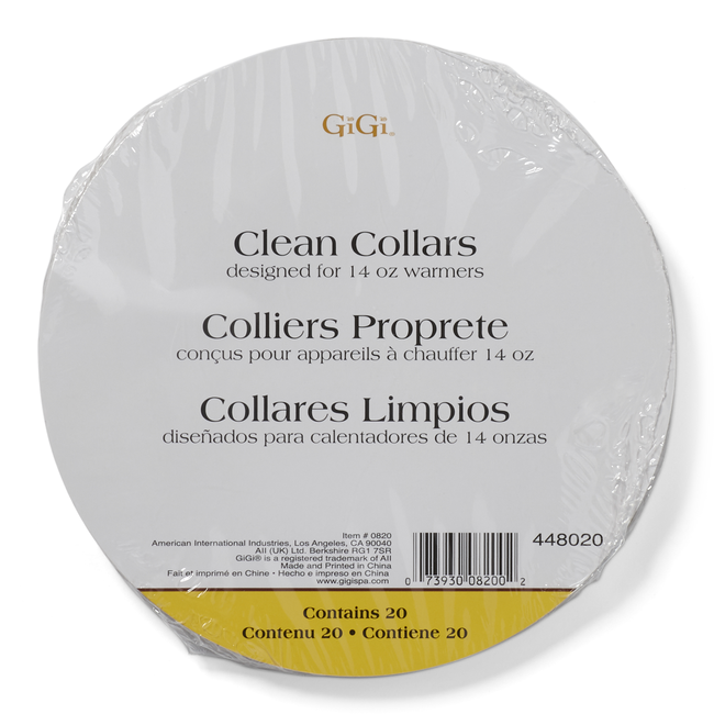 GiGi Wax Warmer Clean Collars