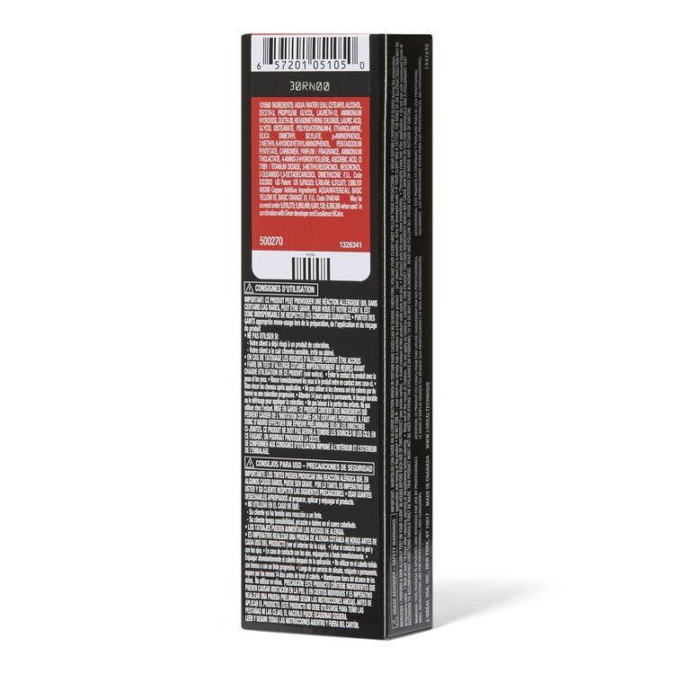 Red Fire Permanent Creme Hair Color