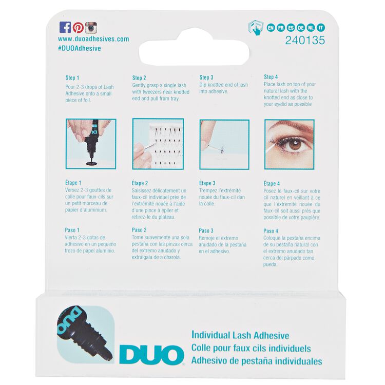 Duo Dark Individual Adhesive
