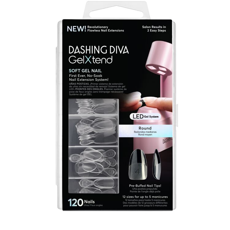 GelXtend Nail Bulk - Medium Round Tips