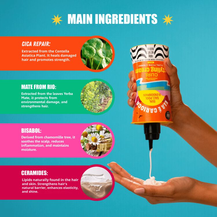 Ela É Carioca Curl Styling Cream 4ABC