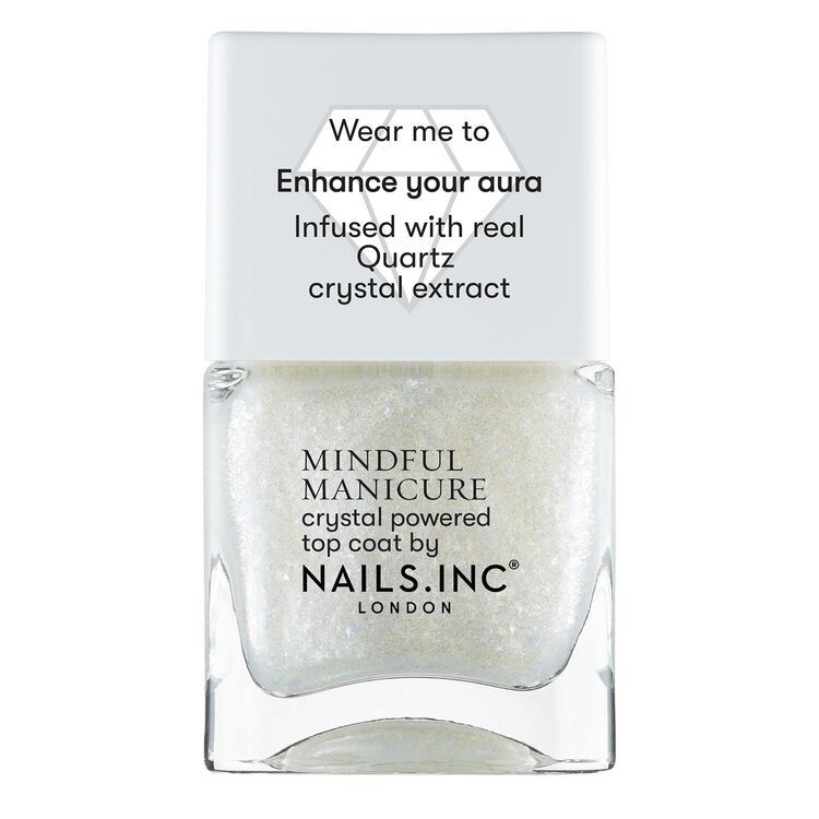 Good Vibes Only Crystal Top Coat