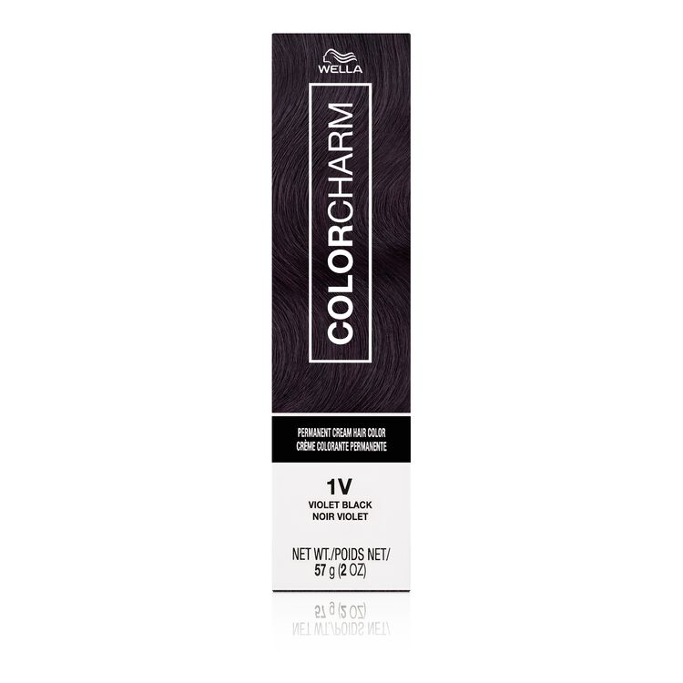 1V Violet Black Permanent Cream Hair Color