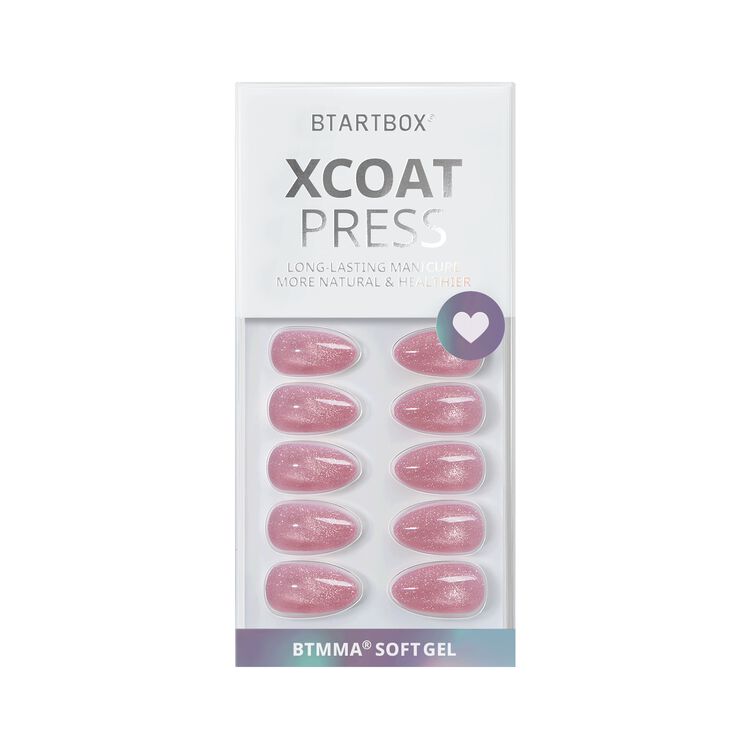 XCOATPRESS Press On Nails Short Almond - Spring Charm