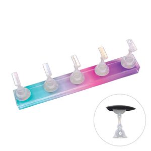 Iridescent Acrylic Nail Tip Stand