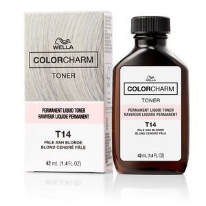 Pale Ash Blonde Permanent Liquid Toner