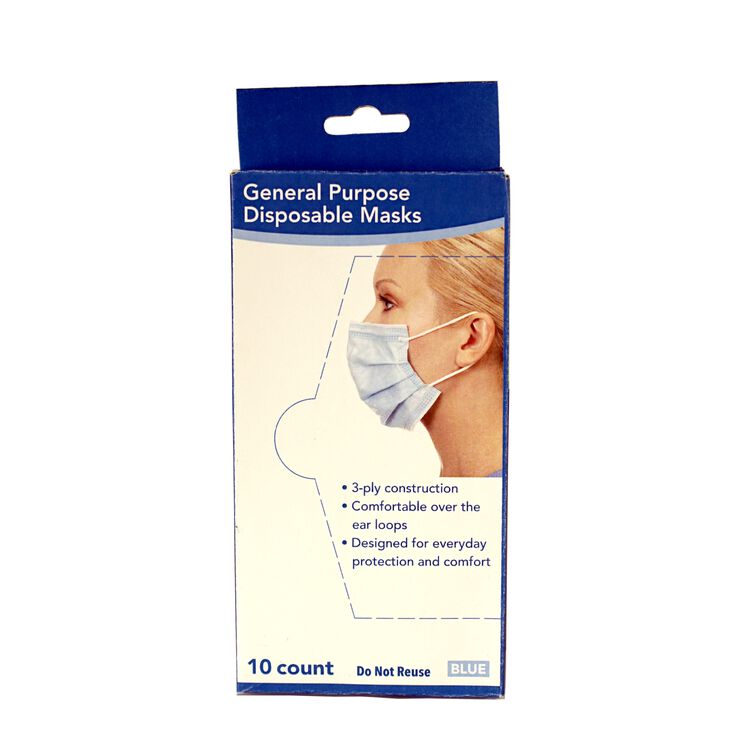 Base4 10 Pack Disposable Face Masks Personal Protective Equipment Sally Beauty