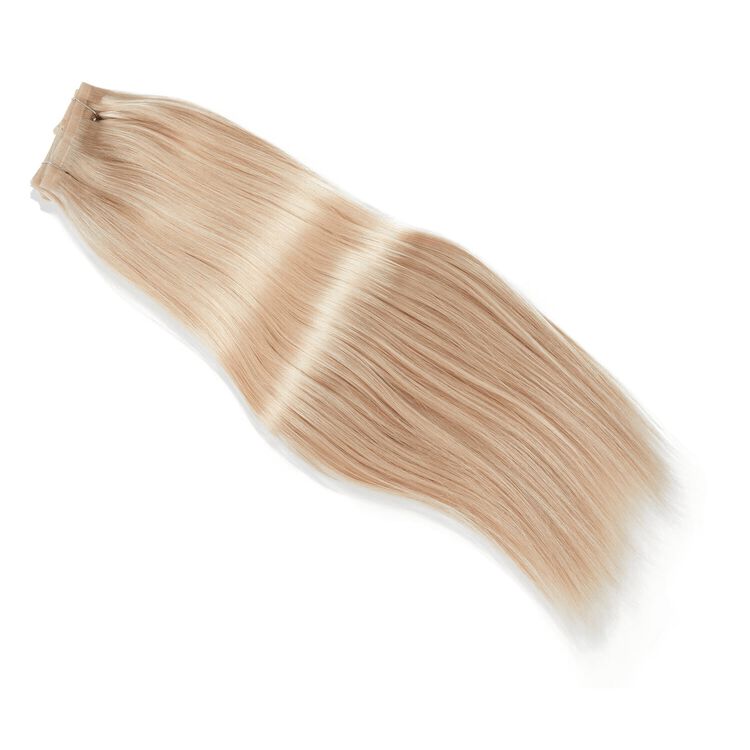 Ultra Platinum Blonde 18 Inch Seamless Clip-in Hair Extensions