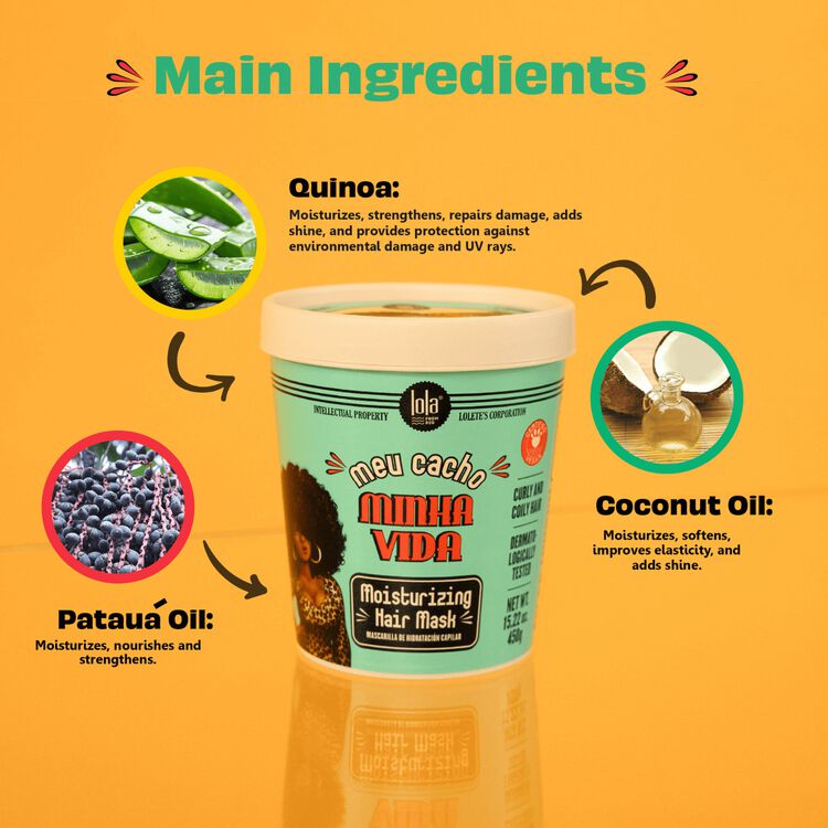 Meu Cacho Minha Vida Moisturizing Mask