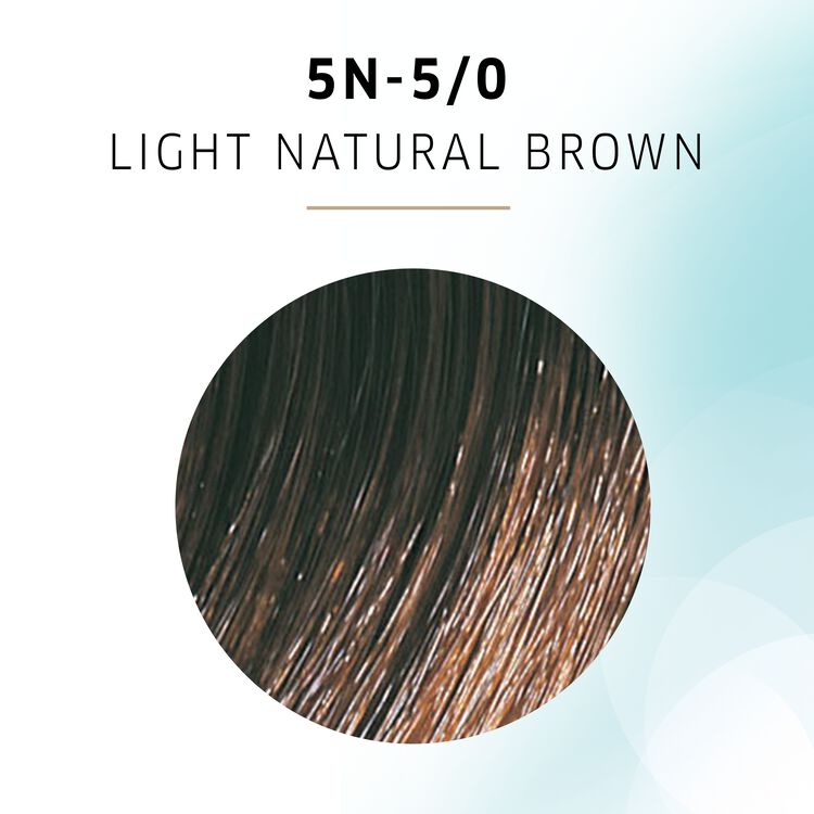 Light Natural Brown Color Charm DemiPermanent Hair Color by Wella