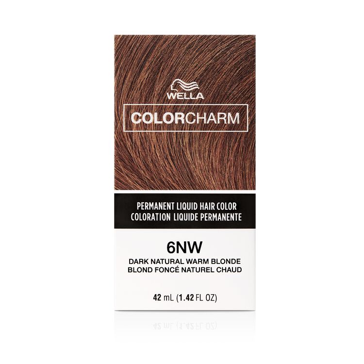 6NW Dark Natural Warm Blonde Permanent Liquid Hair Color