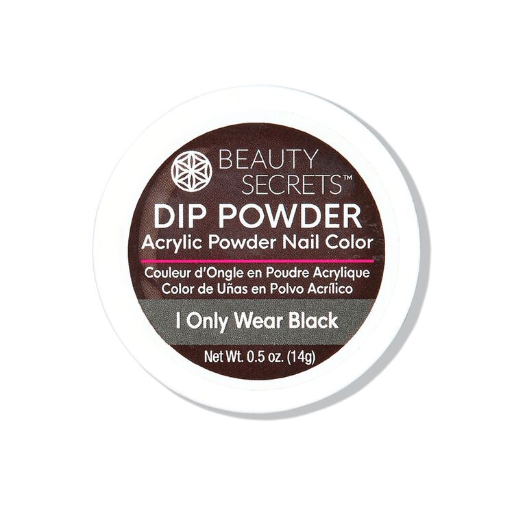 I Only Wear Black Dip Powder