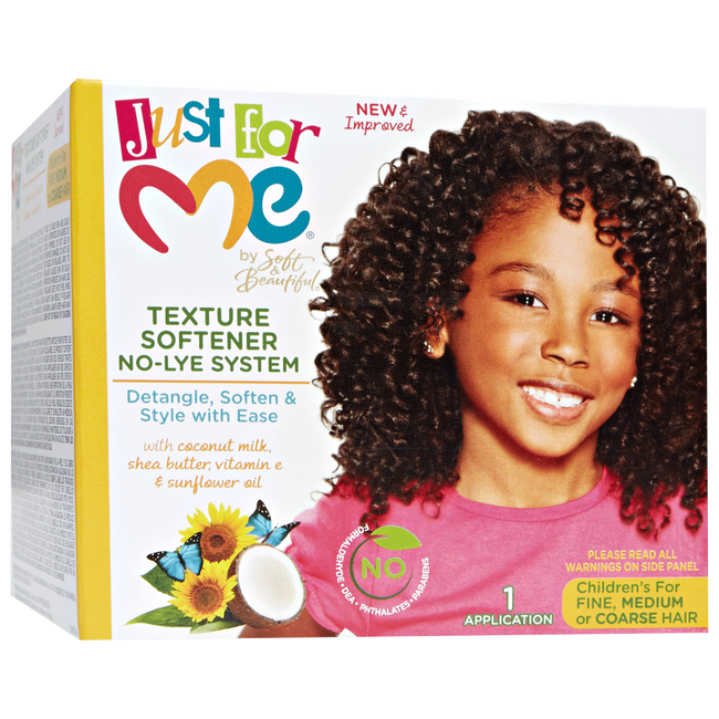 Soft & Beautiful Just For Me No Lye Texture Softener Kit