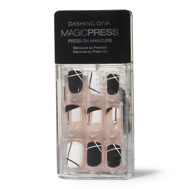 Graphic Detail Press On Nail Kit by Dashing Diva Sally Beauty