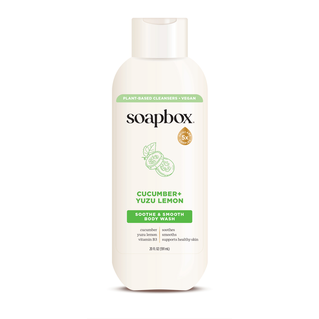 Soapbox Cucumber + Yuzu Lemon Nourishing Body Wash | Sally Beauty